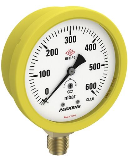 Kapsül Diyaframlı (Milibar) Vakum Ölçer, Vakummetreler